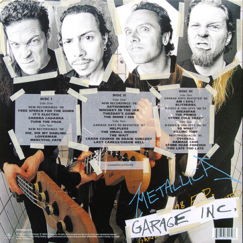 Metallica - Garage Inc. (2011) [3LP]