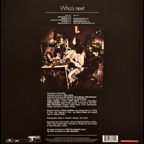 Who, The - Who's Next (2023) [1LP] 180g