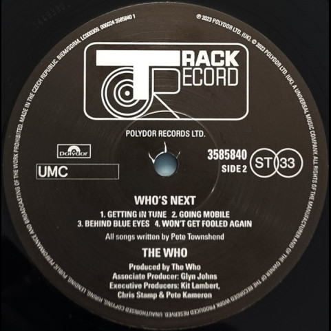 Who, The - Who's Next (2023) [1LP] 180g
