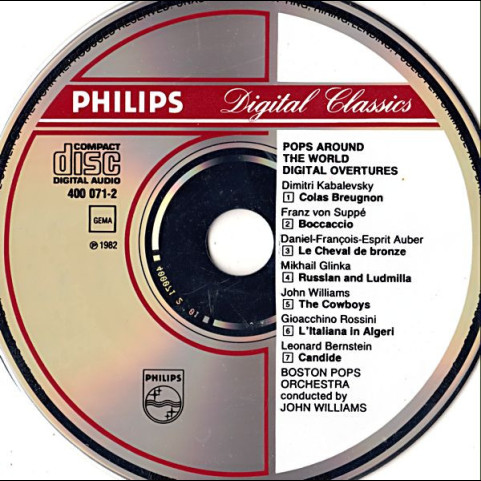 John Williams (4) • Boston Pops Orchestra - Pops Around The World (Digital Overtures) [1CD]