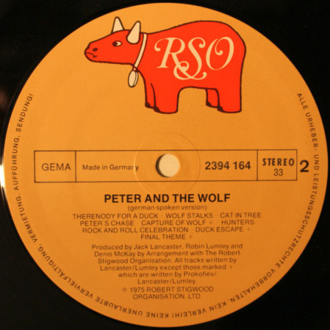 Various - Peter And The Wolf (Peter Und Der Wolf) (1975) [1LP]