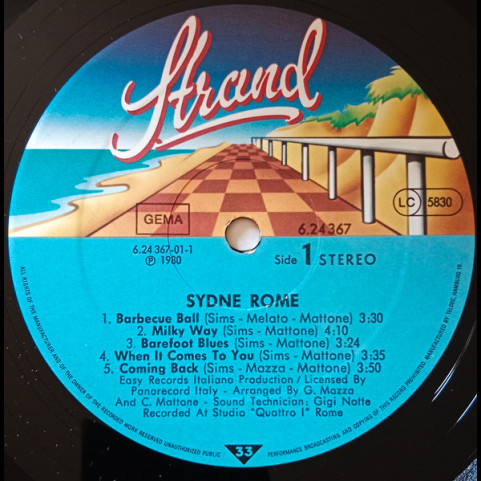 Sydne Rome - Sydne Rome (1980) [1LP]