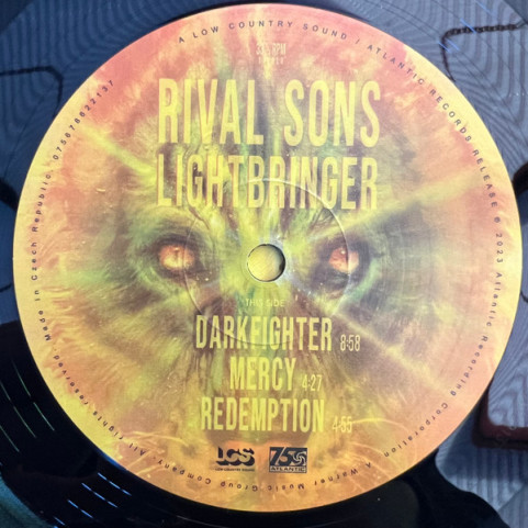 Rival Sons - Lightbringer (2023) [1LP]