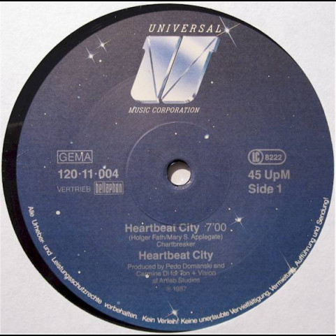 Heartbeat City - Heartbeat City (1987) [12"]