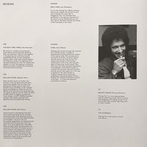 Keith Jarrett - Solo Concerts: Bremen / Lausanne (2023) [3LP]