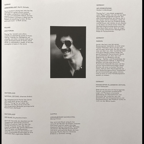 Keith Jarrett - Solo Concerts: Bremen / Lausanne (2023) [3LP]
