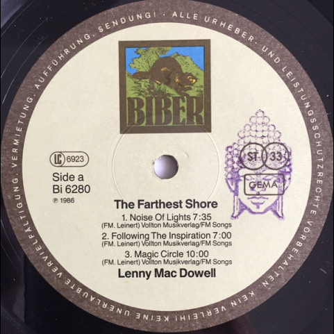 Lenny Mac Dowell - The Farthest Shore (1986) [1LP]