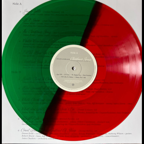Diana Krall Featuring Clayton-Hamilton Jazz Orchestra, The - Christmas Songs (2023) [1LP]