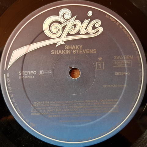 Shakin' Stevens - Shaky (1981) [1LP]