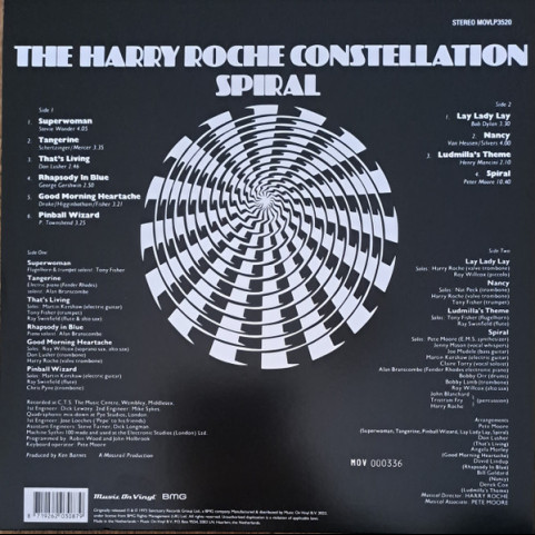 Harry Roche Constellation, The - Spiral (2023) [1LP] 180g