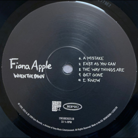 Fiona Apple - When The Pawn (2023) [1LP]