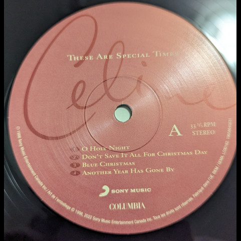 Céline Dion - These Are Special Times (2023) [2LP]