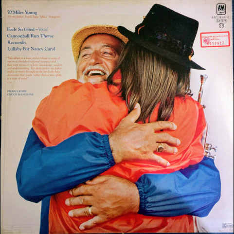 Chuck Mangione - 70 Miles Young (1982) [1LP]