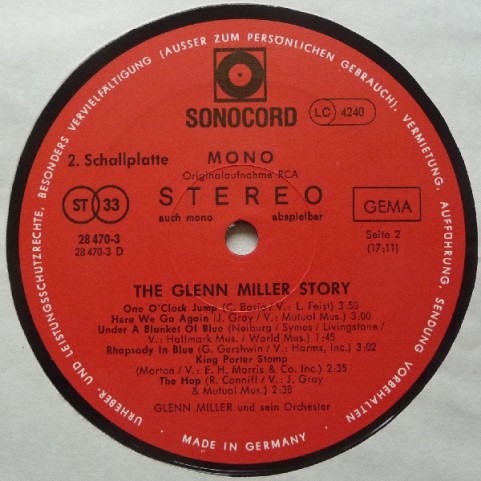 Glenn Miller - The Glenn Miller Story [2LP]