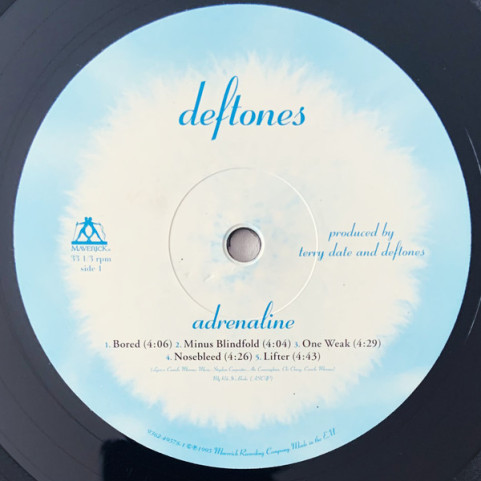 Deftones - Adrenaline (2011) [1LP] 180g