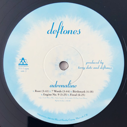 Deftones - Adrenaline (2011) [1LP] 180g