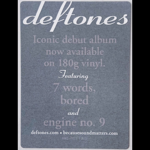 Deftones - Adrenaline (2011) [1LP] 180g