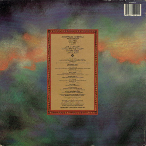 John Themis - Ulysses And The Cyclops (1984) [1LP]
