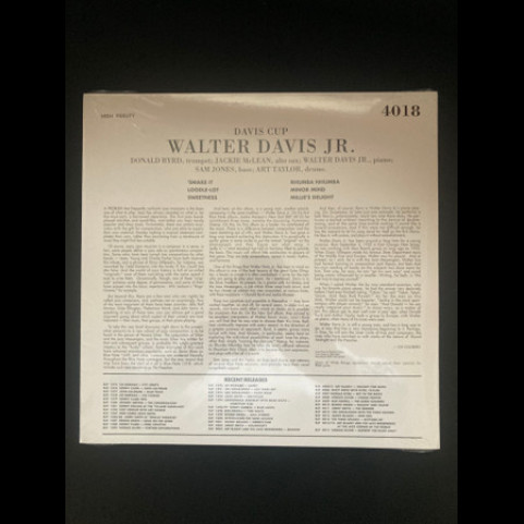 Walter Davis Jr. - Davis Cup (2024) [1LP] 180g