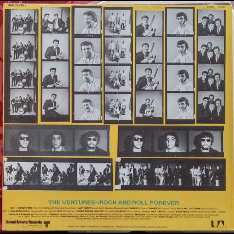 Ventures, The - Rock And Roll Forever (1972) [1LP]