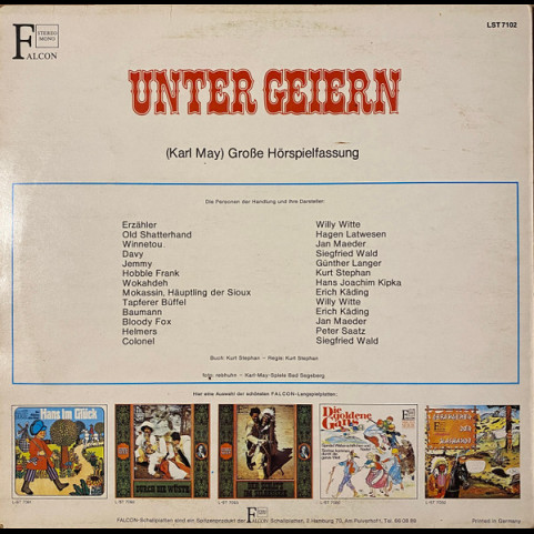 Karl May - Unter Geiern [1LP]