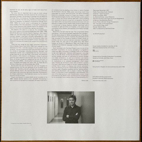 Gurdjieff Folk Instruments Ensemble, The, Levon Eskenian - Zartir (2024) [1LP]
