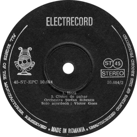 Victor Gore - Acordeon (1980) [7"]