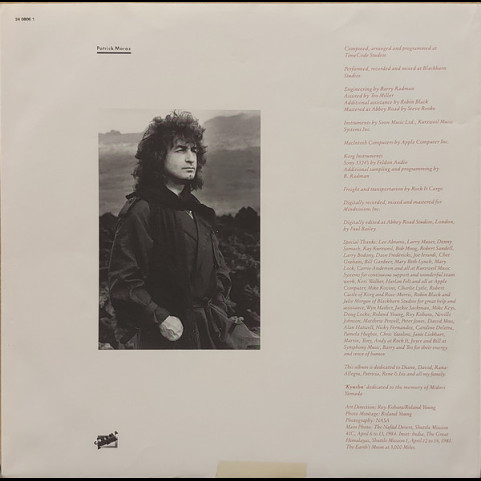 Patrick Moraz - Human Interface (1987) [1LP]