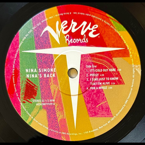 Nina Simone - Nina's Back! (2024) [1LP]