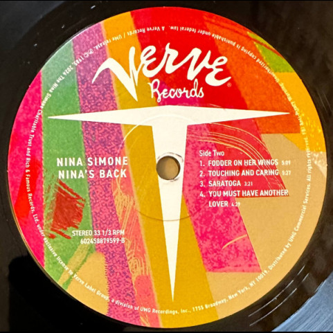 Nina Simone - Nina's Back! (2024) [1LP]
