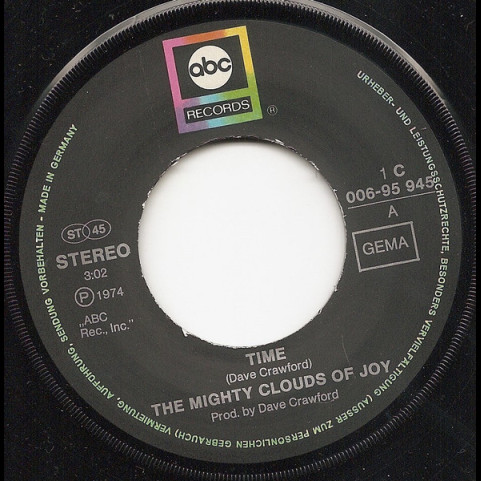 Mighty Clouds Of Joy, The - Time (1974) [7"]