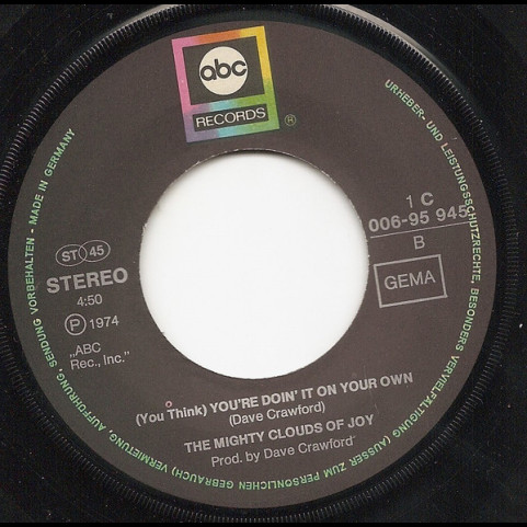 Mighty Clouds Of Joy, The - Time (1974) [7"]