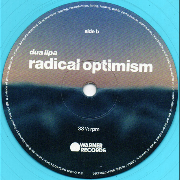 Dua Lipa - Radical Optimism (2024) [1LP] Disc Vinil