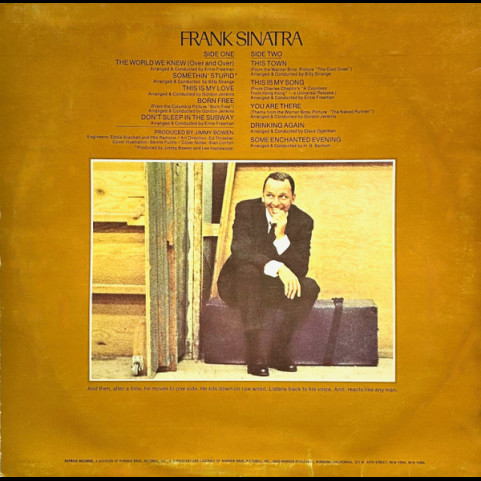 Frank Sinatra - The World We Knew (1967) [1LP]