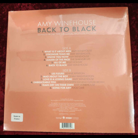Amy Winehouse / Various - Back To Black (Songs From The Original Motion Picture) (2024) [1LP]