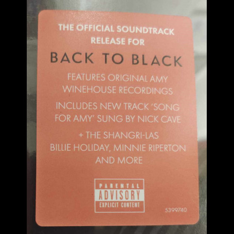 Amy Winehouse / Various - Back To Black (Songs From The Original Motion Picture) (2024) [1LP]