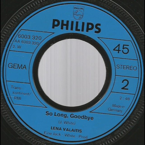 Lena Valaitis - Die Welt Wird Nicht Untergehn (1973) [7"]