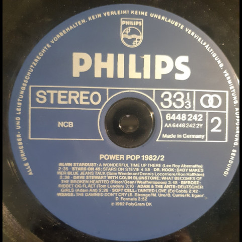 Various - Power Pop 82 2 (1982) [1LP]