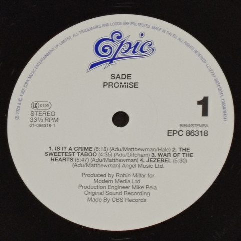 Sade - Promise (2024) [1LP] 180g