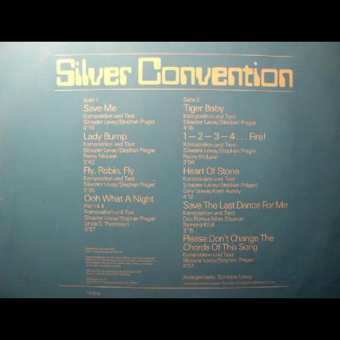 Silver Convention - Silver Convention (1976) [1LP]