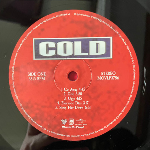 Cold (4) - Cold (2024) [1LP]