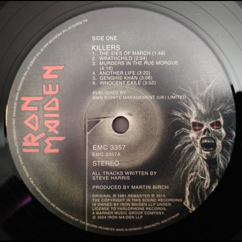 Iron Maiden - Killers (2024) [1LP]