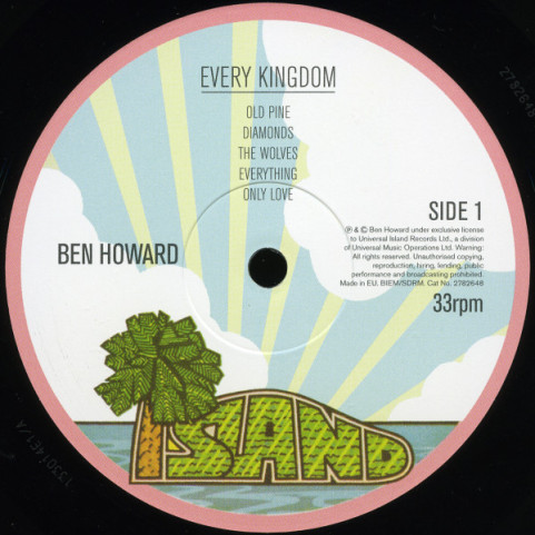 Ben Howard (2) - Every Kingdom (2015) [1LP]