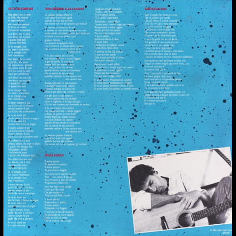 Luca Barbarossa - Al Di Là Del Muro (1989) [1LP]