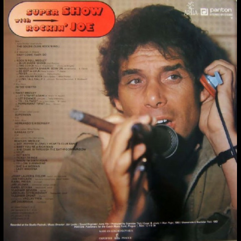 Josef Laufer & Golem (7) - Super Show With Rockin' Joe (1982) [1LP]