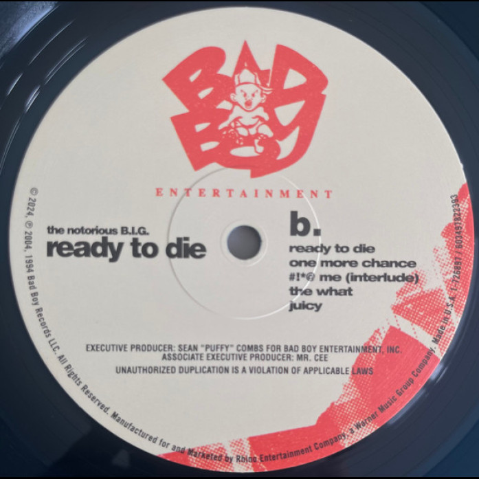 ★ＥＵ盤２ＬP★『READY TO DIE』THE NOTORIOUS BIG The Notorious B.I.G. - Ready To Die (30th Anniversary Edition