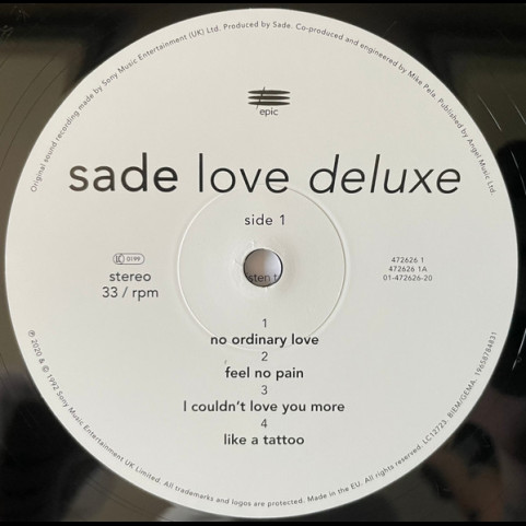 Sade - Love Deluxe (2024) [1LP] 180g