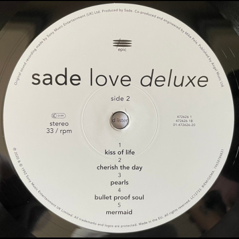 Sade - Love Deluxe (2024) [1LP] 180g