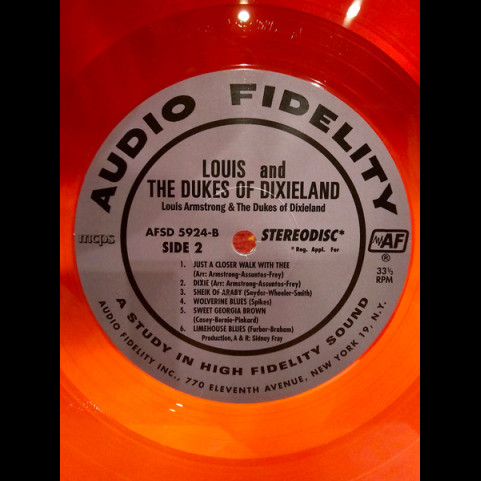 Louis Armstrong - Louis Armstrong and the Dukes of Dixieland (2024) [1LP]