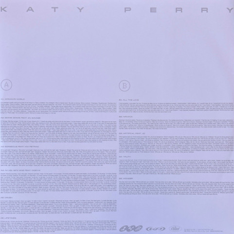 Katy Perry - 143 (2024) [1LP]
